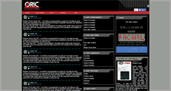 Desktop Screenshot of oric.org